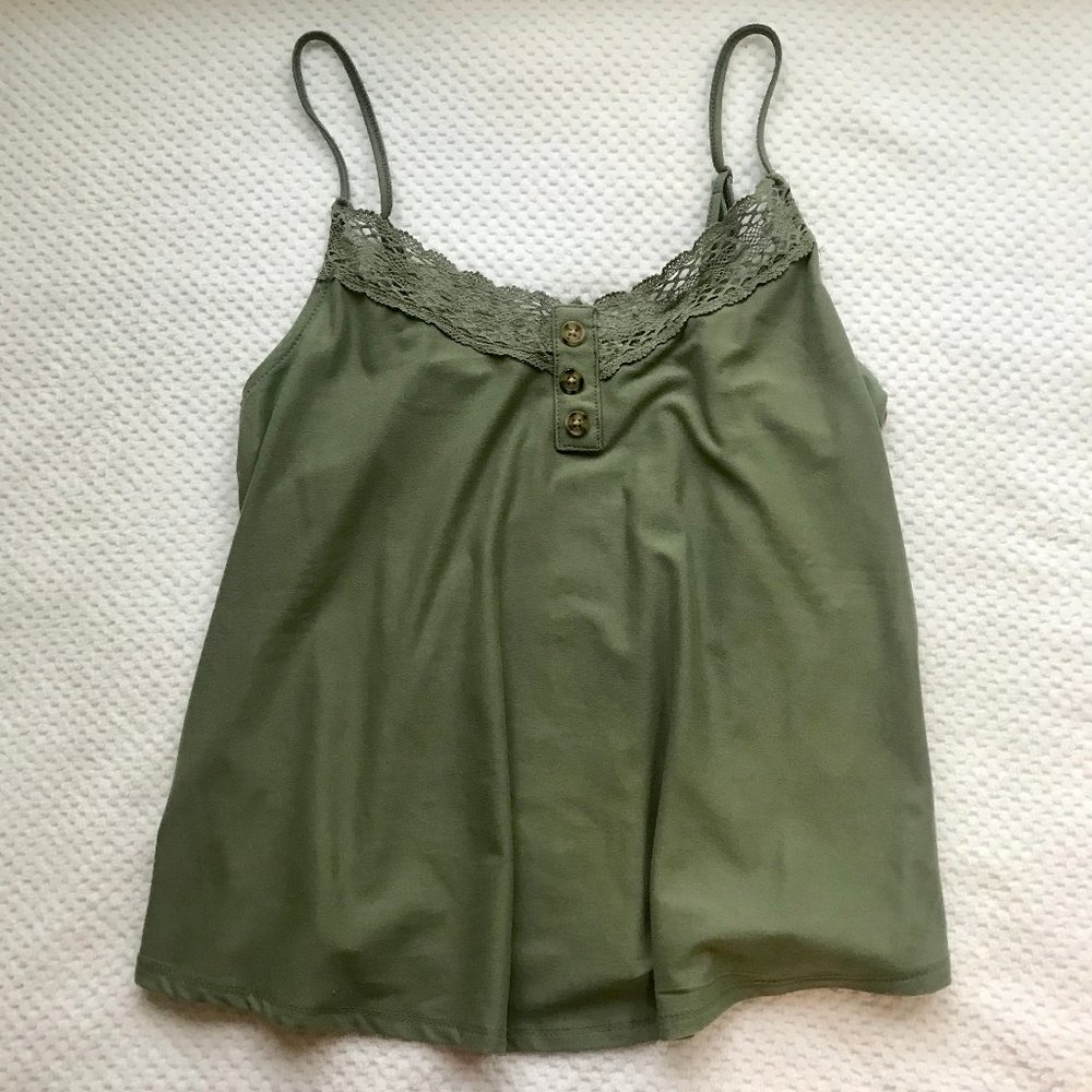 No Comment  Lace  Tank Top